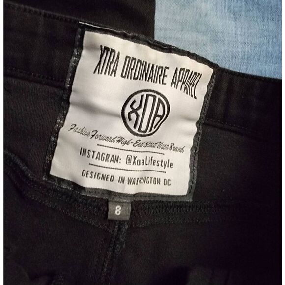 XDA Flame Graphic Cargo Pants 8 - Picture 11 of 11